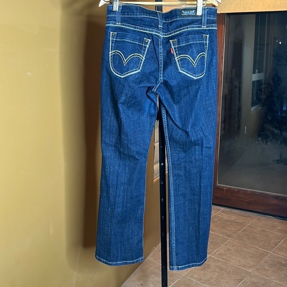 Levi’s 529 Curvy Bootcut Dark Blue Jeans Size 29 - Picture 5 of 7